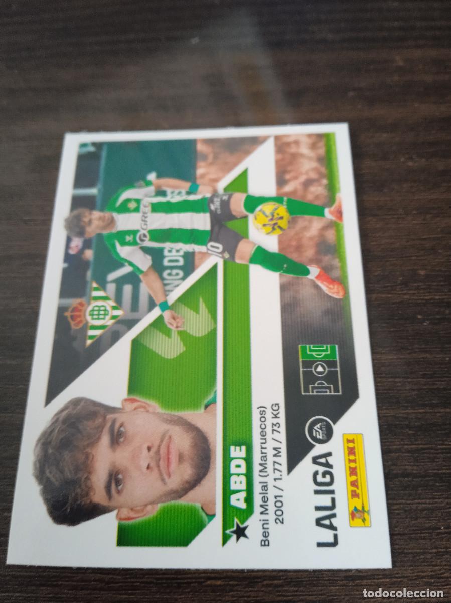 Coleccionismo cromos antiguos: Cromo Panini Liga Este 2026/2027 26/27 Real Betis Abde 20