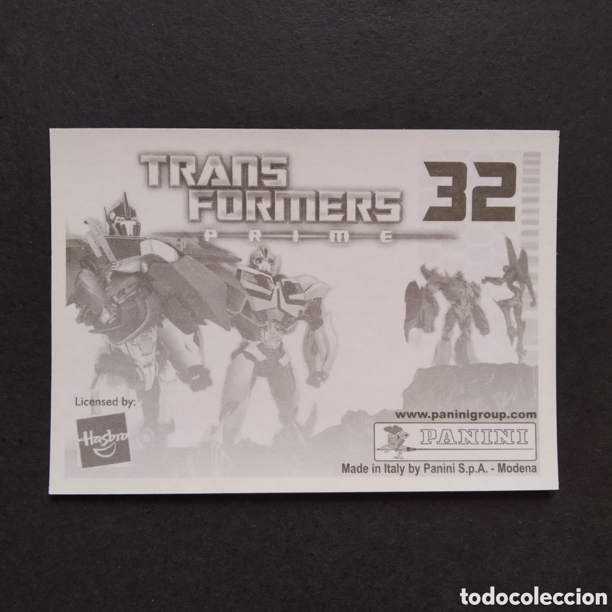 Coleccionismo cromos antiguos: CROMO - N&ordm; 032 - TRANSFORMERS PRIME - PANINI - A&Ntilde;O 2011 - Foto 2