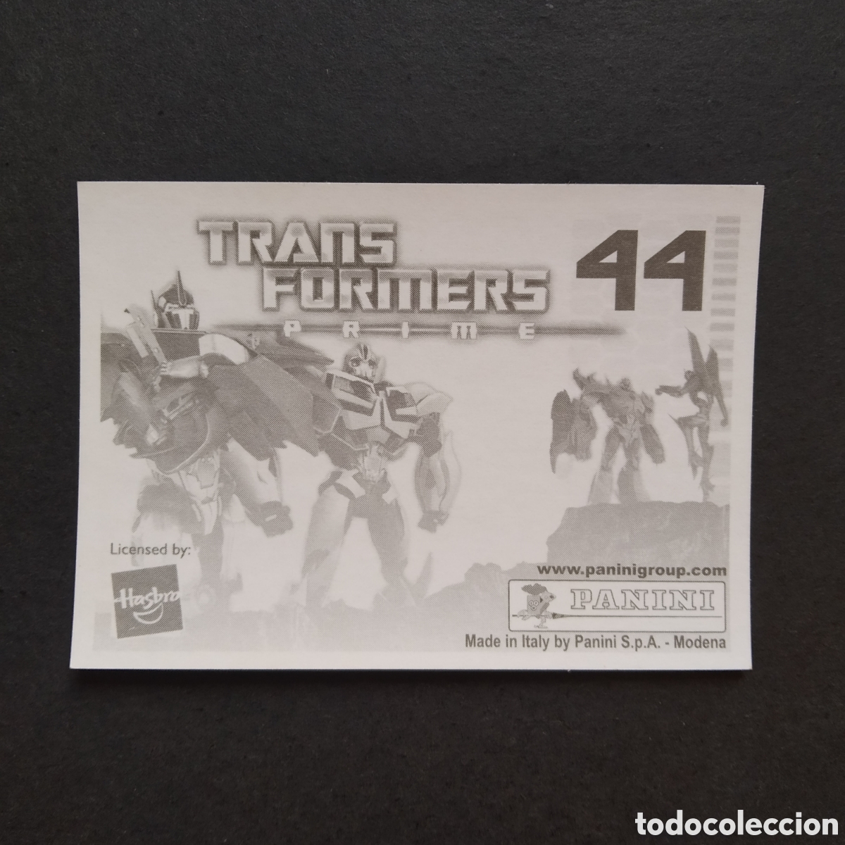 Coleccionismo cromos antiguos: CROMO - N&ordm; 044 - TRANSFORMERS PRIME - PANINI - A&Ntilde;O 2011 - Foto 2