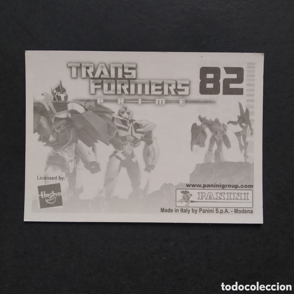 Coleccionismo cromos antiguos: CROMO - N&ordm; 082 - TRANSFORMERS PRIME - PANINI - A&Ntilde;O 2011 - Foto 2