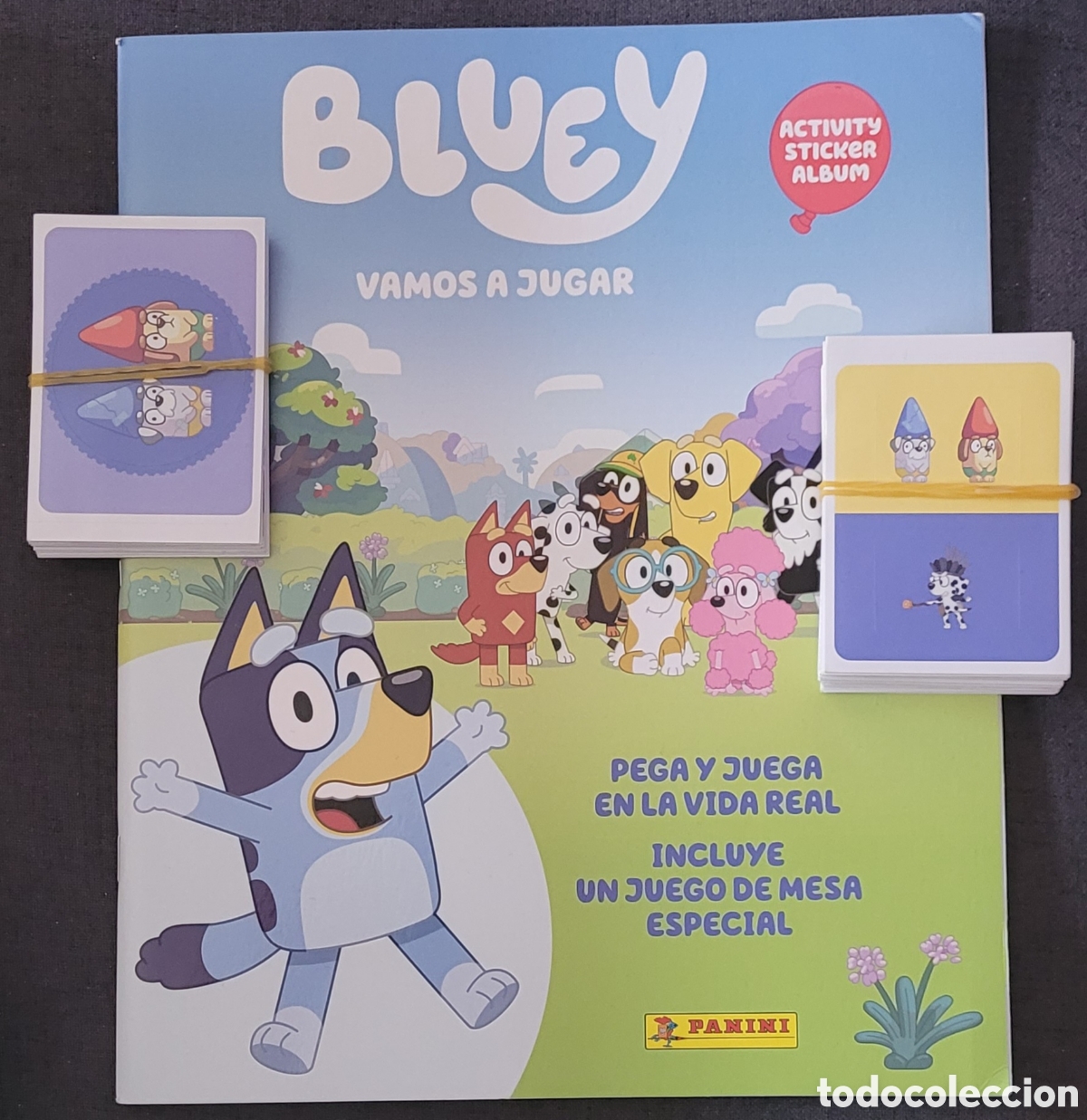 Coleccionismo cromos antiguos: Bluey Cambio y vendo cromos &Aacute;lbum Bluey Vamos a jugar 2024