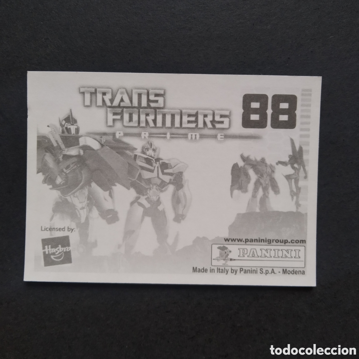 Coleccionismo cromos antiguos: CROMO - N&ordm; 088 - TRANSFORMERS PRIME - PANINI - A&Ntilde;O 2011 - Foto 2