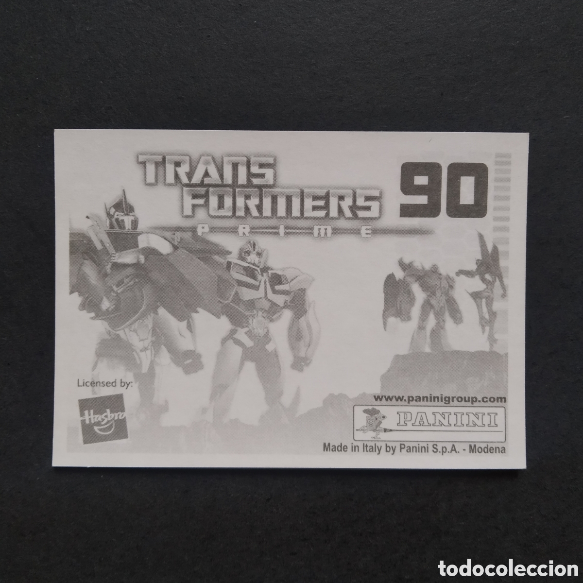 Coleccionismo cromos antiguos: CROMO - N&ordm; 090 - TRANSFORMERS PRIME - PANINI - A&Ntilde;O 2011 - Foto 2