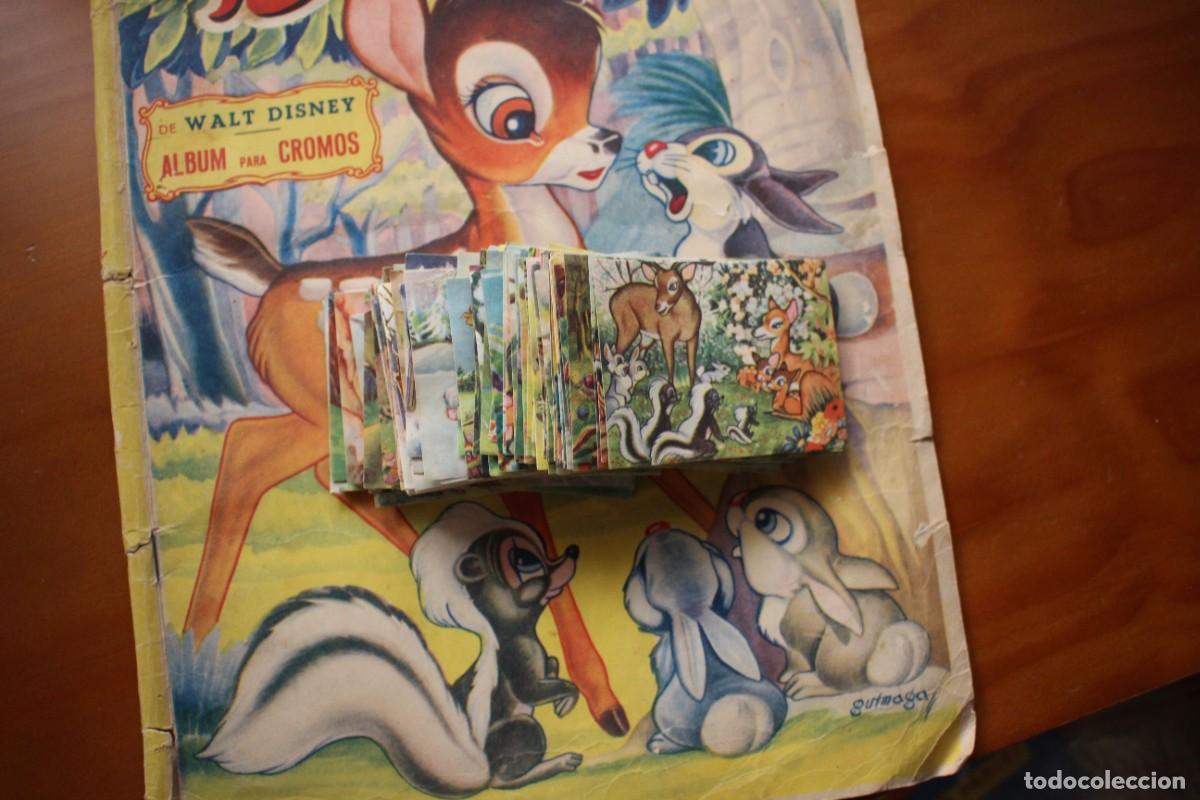 Collezionismo Figurine antiche: Lote de 135 cromos del album Bambi de Fher. 1961. Nunca pegados, no hay repetidos.