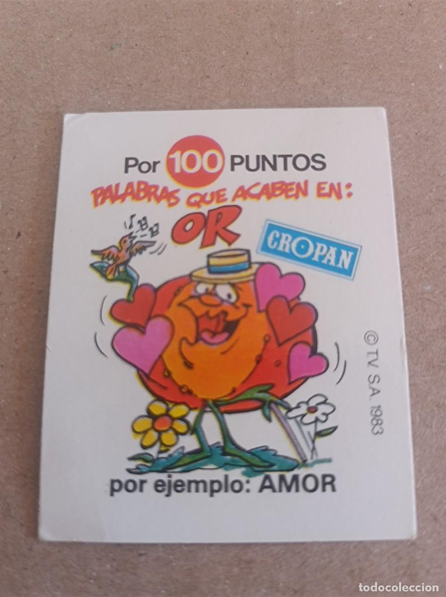 Coleccionismo cromos antiguos: CROMO PUBLICIDAD CROPAN RUPERTA UN DOS TRES 100 PUNTOS