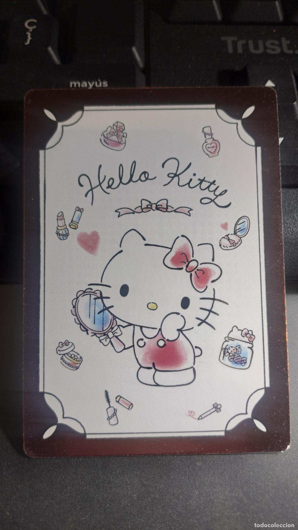Coleccionismo cromos antiguos: CROMO 163 HELLO KITTY AND FRIENDS FUN TOGETHER! 163 MAKE-UP TRADING CARDS PANINI 2025