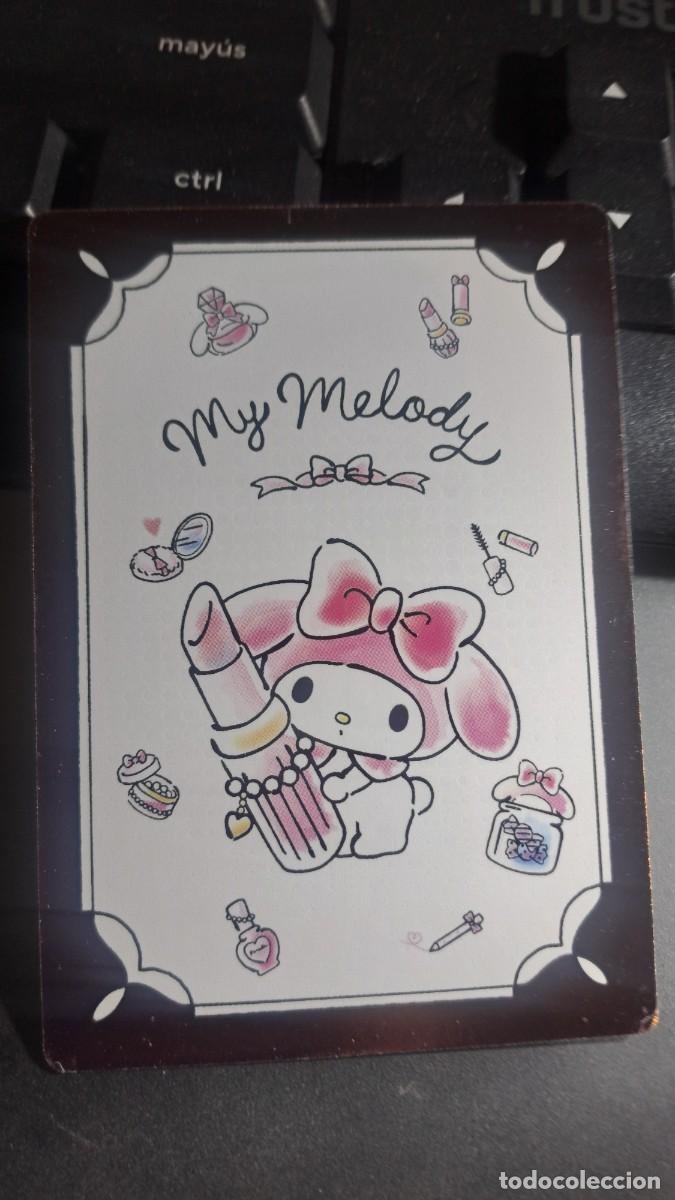 Collectable Antique Stickers: CROMO 165 HELLO KITTY AND FRIENDS FUN TOGETHER! 165 MY MELODY MAKE-UP TRADING CARDS PANINI 2025