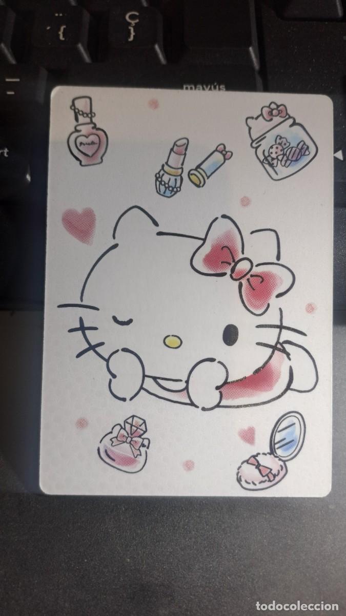 Collectable Antique Stickers: CROMO 169 HELLO KITTY AND FRIENDS FUN TOGETHER! 169 MAKE-UP TRADING CARDS PANINI 2025