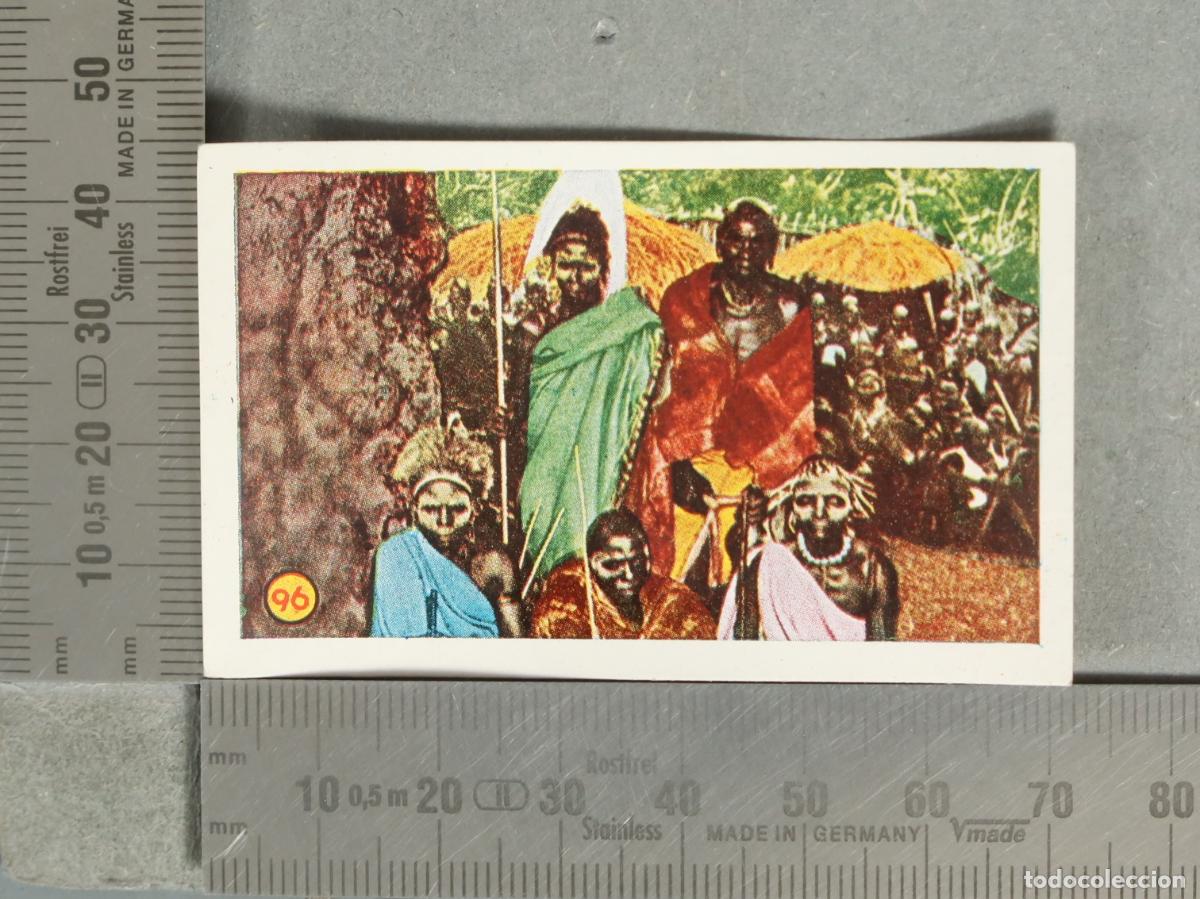 Collectionnisme Cartes &agrave; collectionner anciennes: CROMO. Las Minas del Rey Salom&oacute;n 96