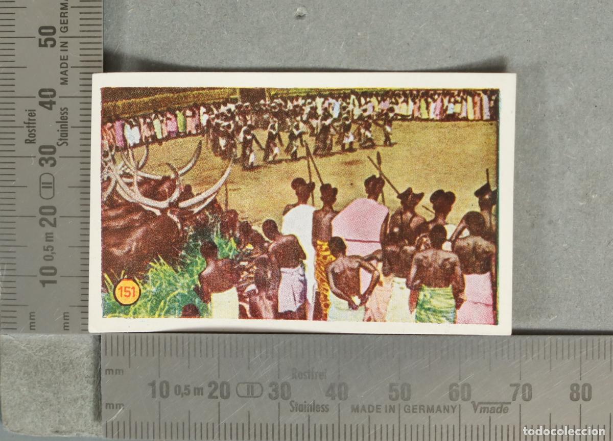 Coleccionismo cromos antiguos: CROMO. Las Minas del Rey Salom&oacute;n 151