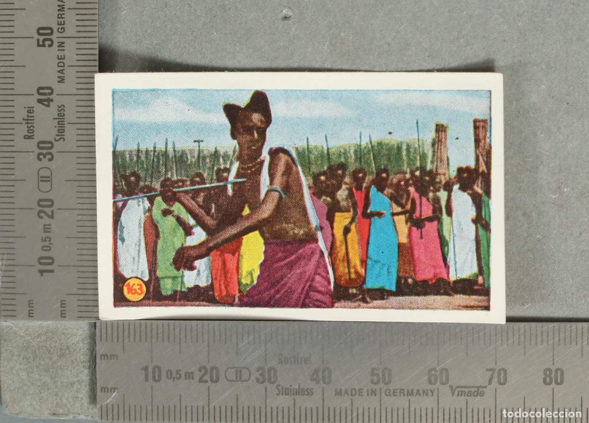 Coleccionismo cromos antiguos: CROMO. Las Minas del Rey Salom&oacute;n 163