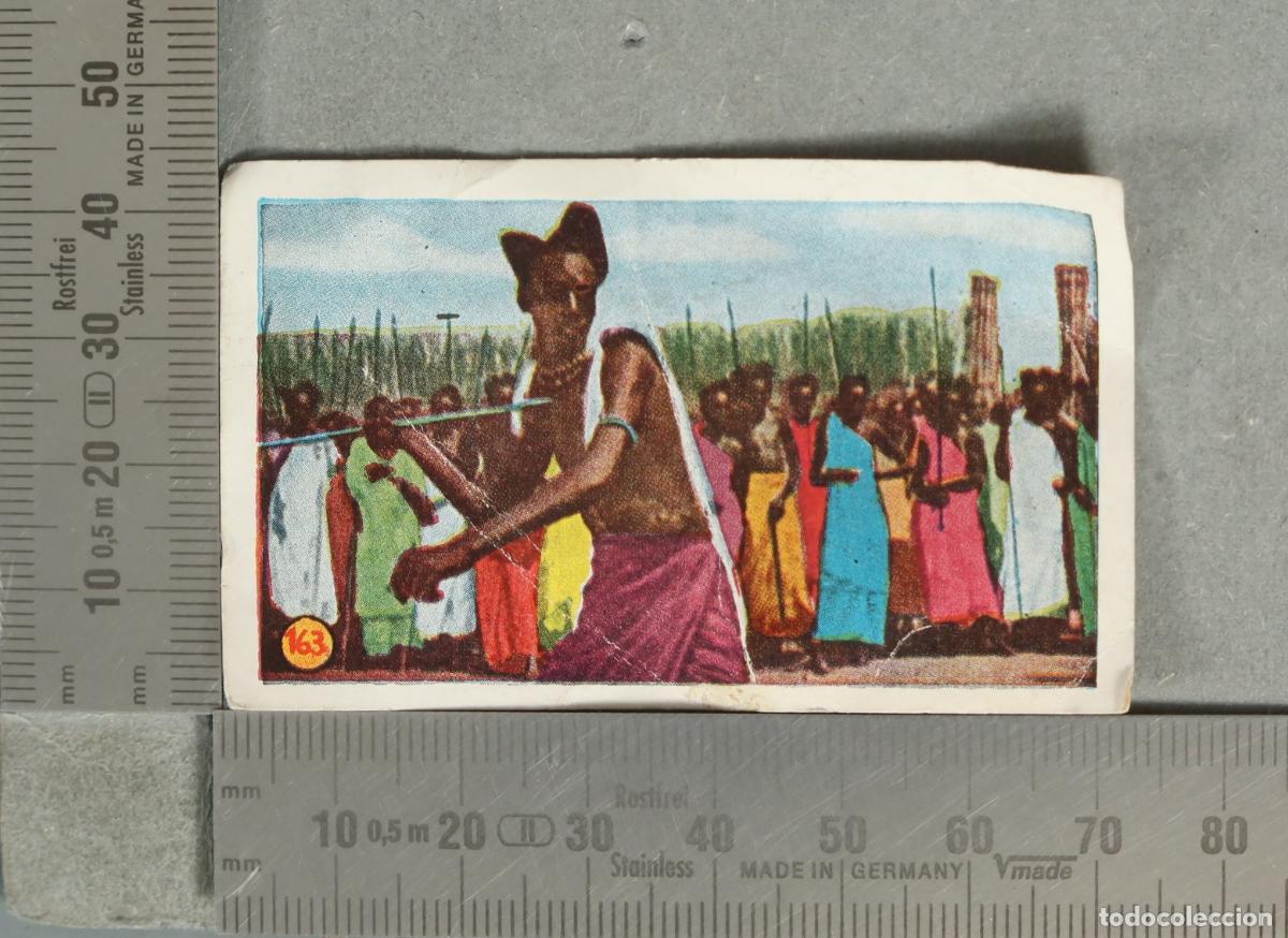Collectable Antique Stickers: CROMO. Las Minas del Rey Salom&oacute;n 163