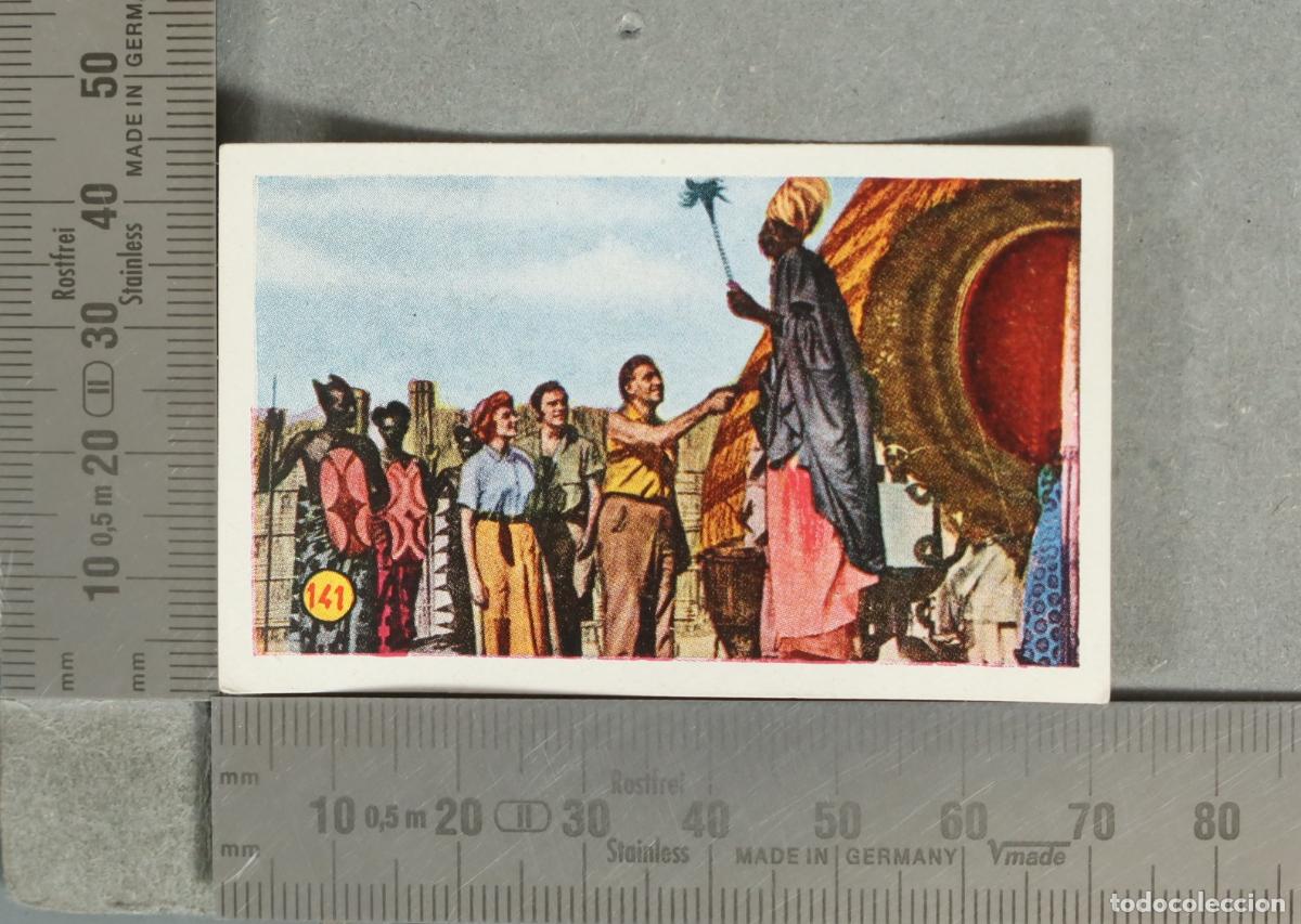 Coleccionismo cromos antiguos: CROMO. Las Minas del Rey Salom&oacute;n 141