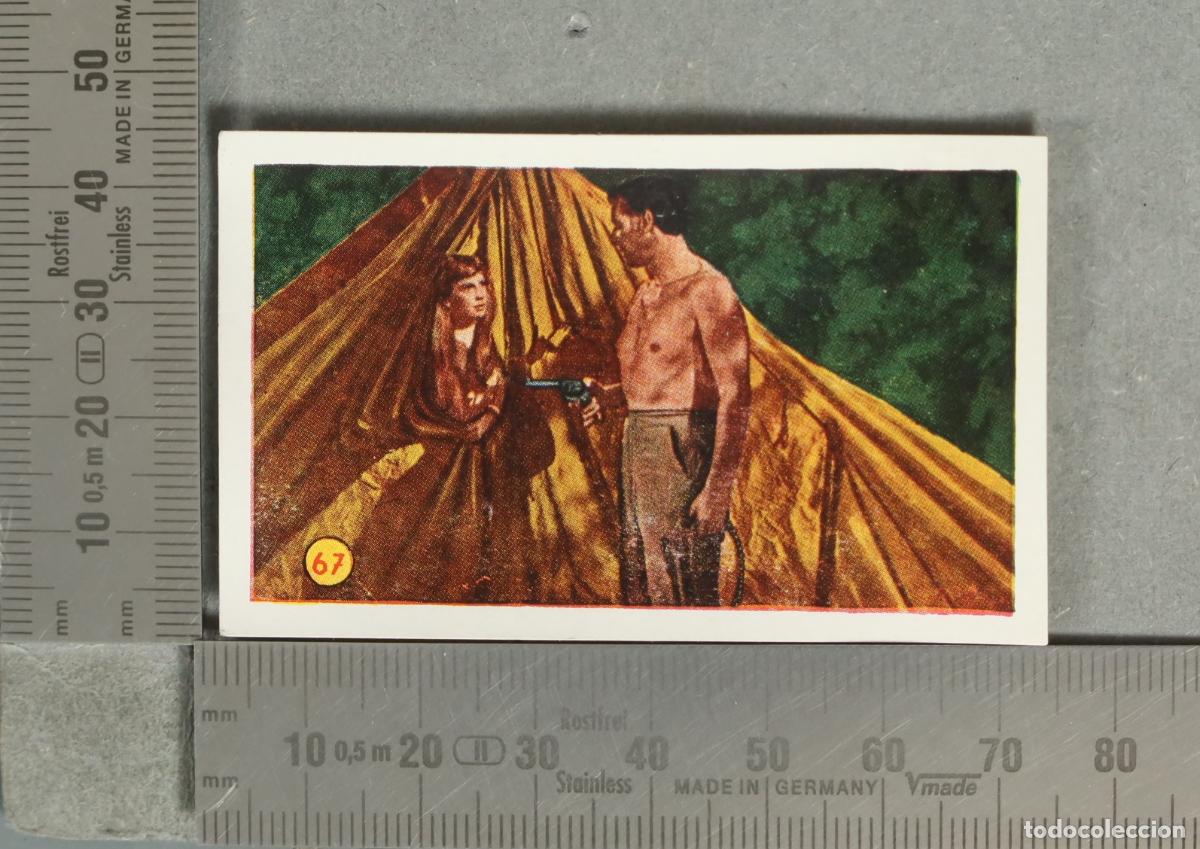 Coleccionismo cromos antiguos: CROMO. Las Minas del Rey Salom&oacute;n 67