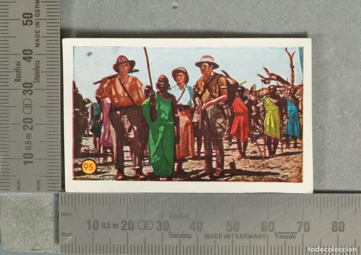 Coleccionismo cromos antiguos: CROMO. Las Minas del Rey Salom&oacute;n 95