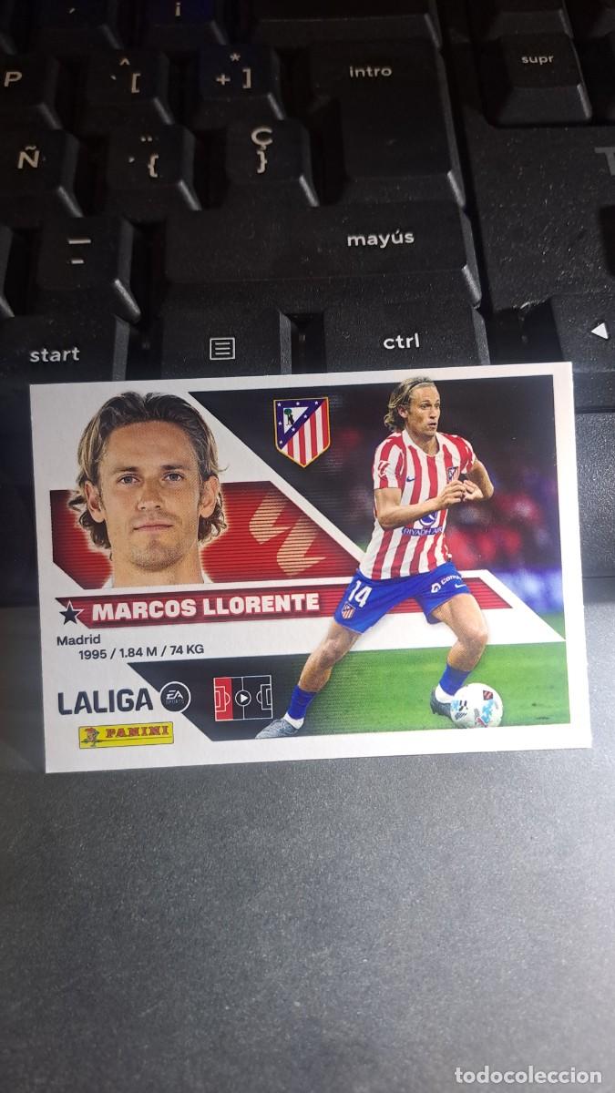 Coleccionismo cromos antiguos: CROMO MARCOS LLORENTE 5 ATLETICO DE MADRID LIGA 2026 2027 26 27 ESTE PANINI NUNCA PEGADO