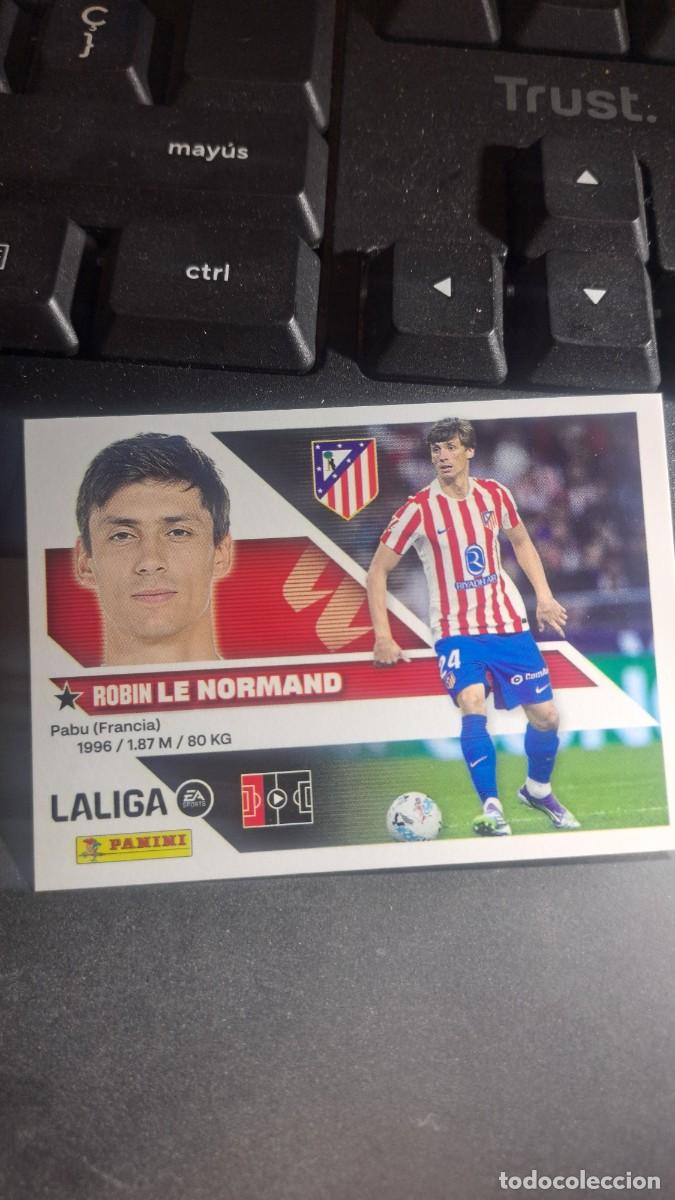 Coleccionismo cromos antiguos: CROMO LE NORMAND 8A 8 A ATLETICO DE MADRID LIGA 2026 2027 26 27 ESTE PANINI NUNCA PEGADO