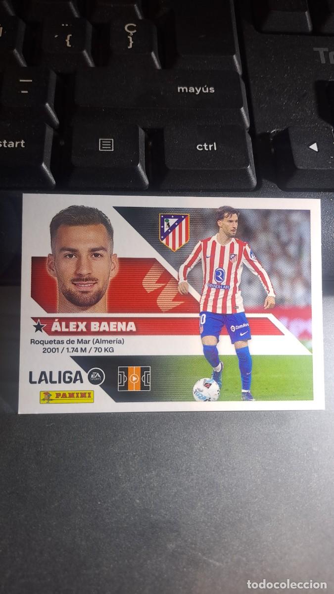 Coleccionismo cromos antiguos: CROMO ALEX BAENA 15 ATLETICO DE MADRID LIGA 2026 2027 26 27 ESTE PANINI NUNCA PEGADO