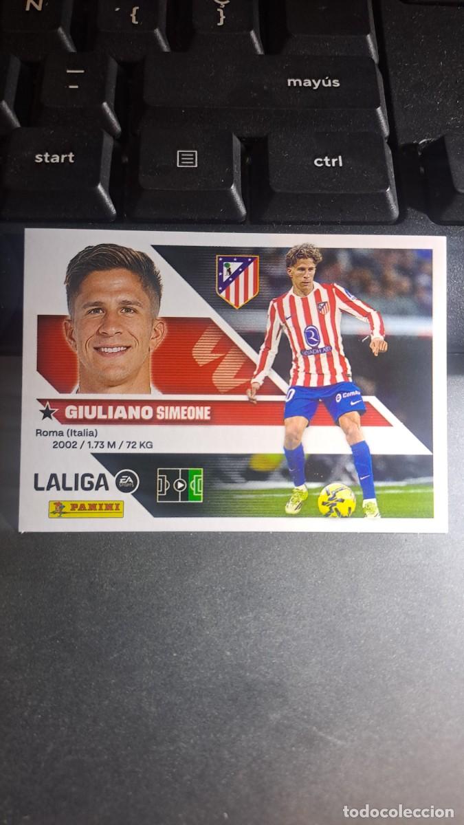 Coleccionismo cromos antiguos: CROMO GIULIANO 17 ATLETICO DE MADRID LIGA 2026 2027 26 27 ESTE PANINI NUNCA PEGADO