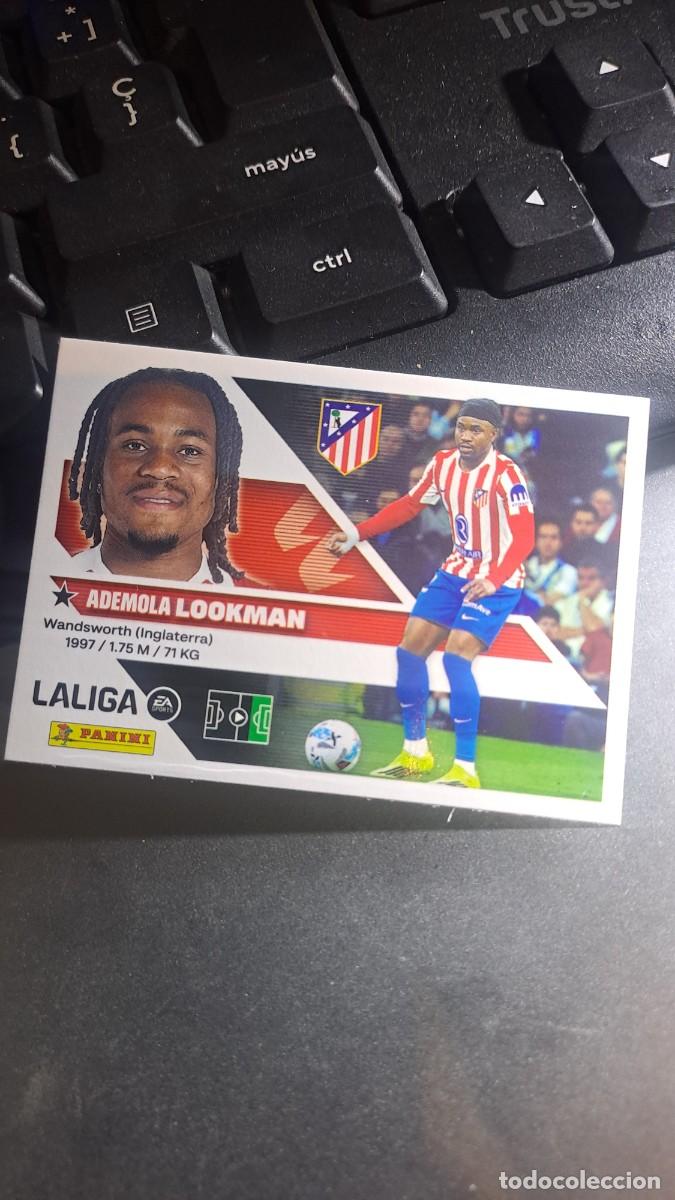 Coleccionismo cromos antiguos: CROMO LOOKMAN 18 ATLETICO DE MADRID LIGA 2026 2027 26 27 ESTE PANINI NUNCA PEGADO