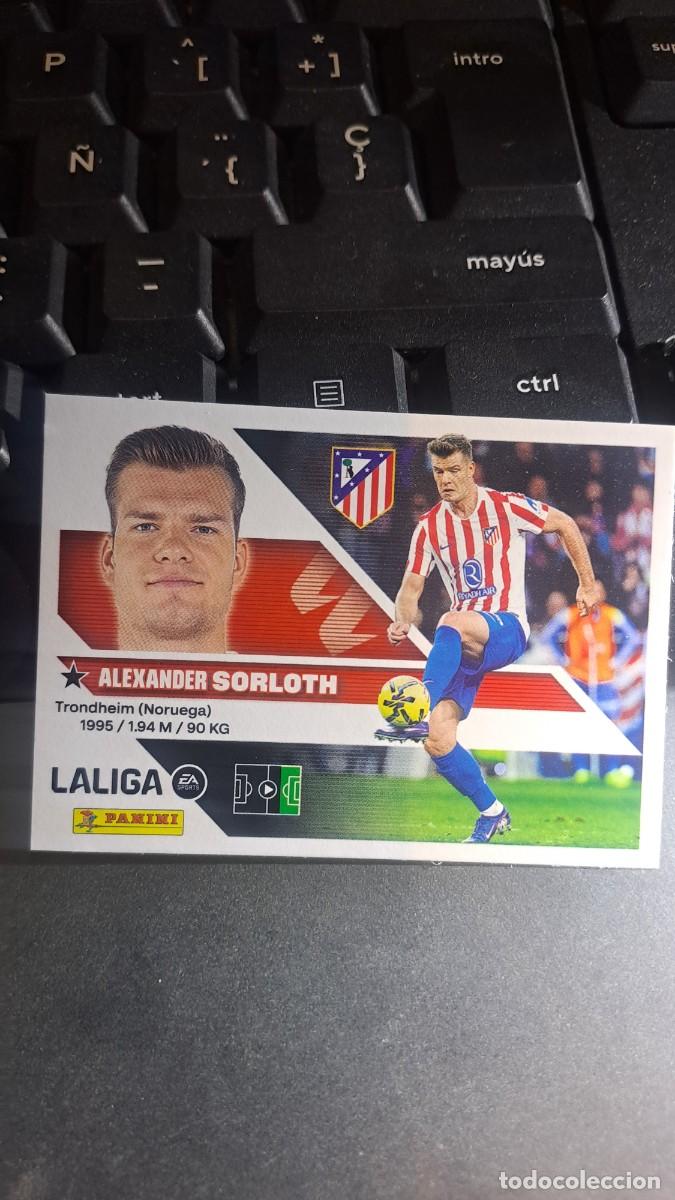 Coleccionismo cromos antiguos: CROMO SORLOTH 19 ATLETICO DE MADRID LIGA 2026 2027 26 27 ESTE PANINI NUNCA PEGADO