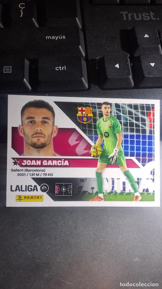 Coleccionismo cromos antiguos: CROMO JOAN GARCIA 3 BARCELONA LIGA 2026 2027 26 27 ESTE PANINI NUNCA PEGADO