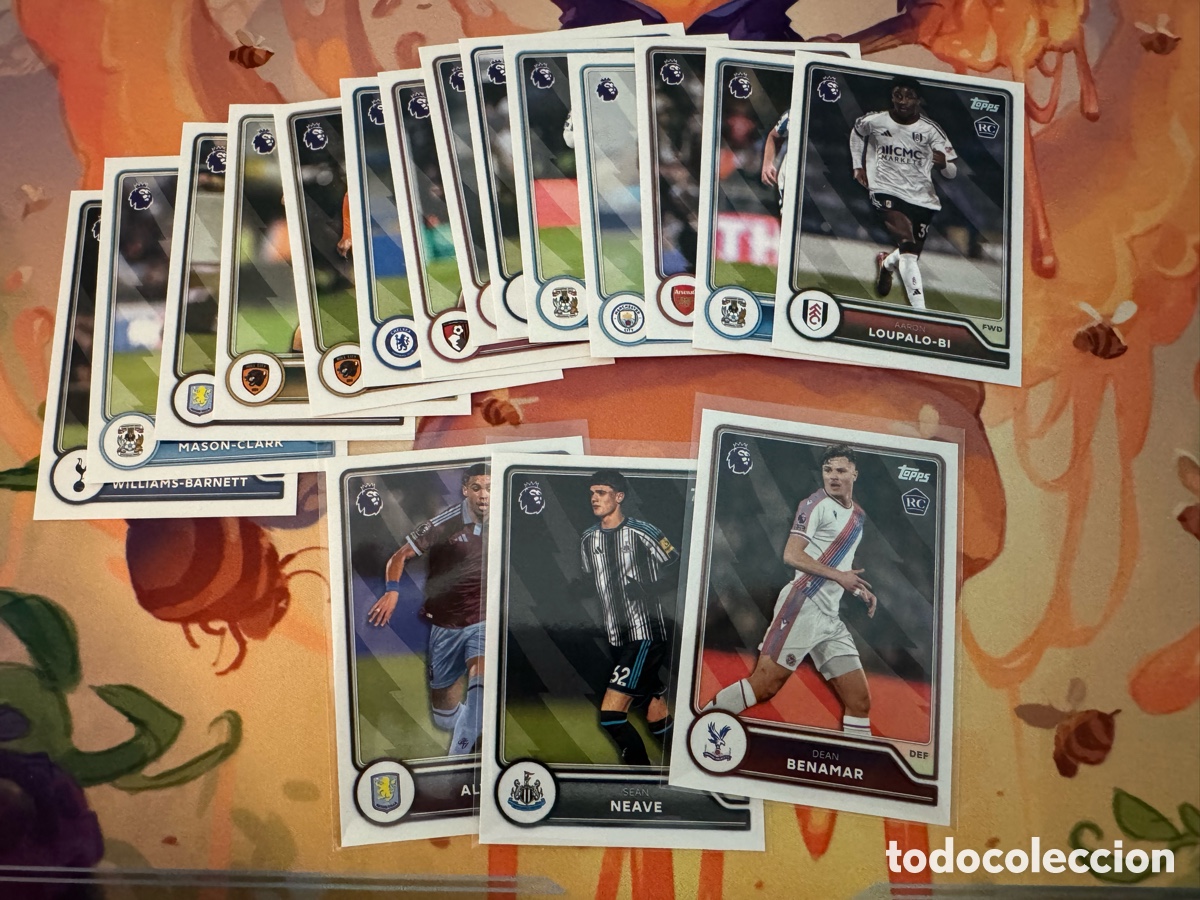 Coleccionismo cromos antiguos: Pack RC Topps Premier League 26/27