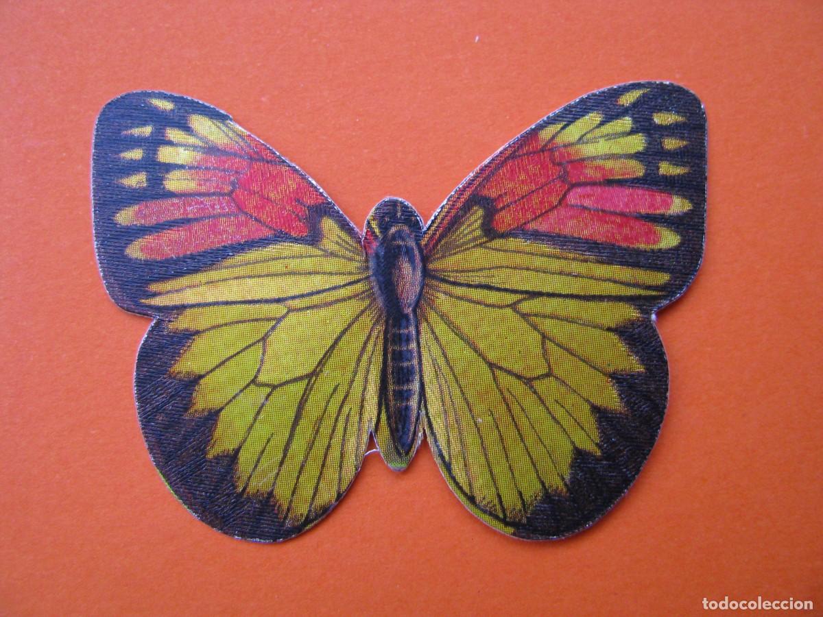 Coleccionismo cromos antiguos: CROMO DE PANRICO. MARIPOSAS. LACROIX & LEBEAU, PARIS. EDIGRAF, BARCELONA N&ordm; 37