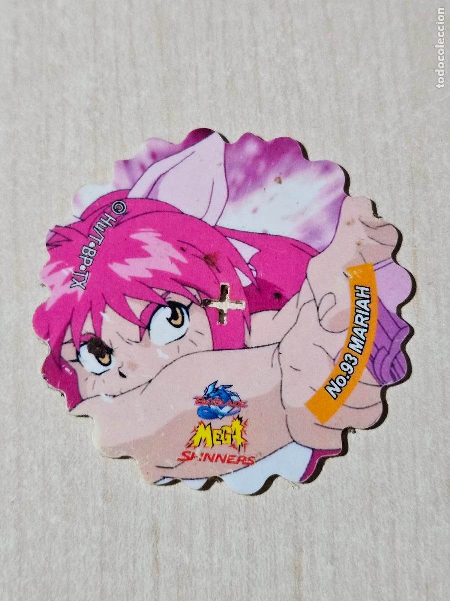 Coleccionismo cromos antiguos: N&ordm; 93 - TAZO - BEYBLADE SPINNERS METAL - MATUTANO