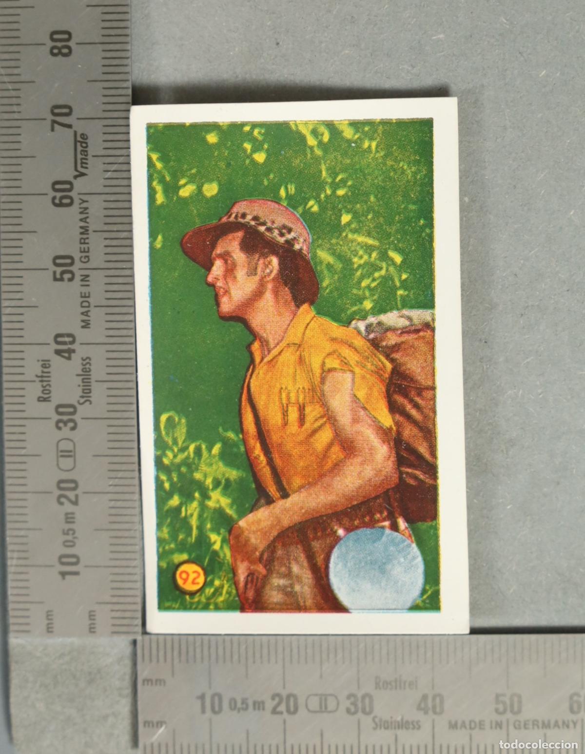 Coleccionismo cromos antiguos: CROMO. Las Minas del Rey Salom&oacute;n 92