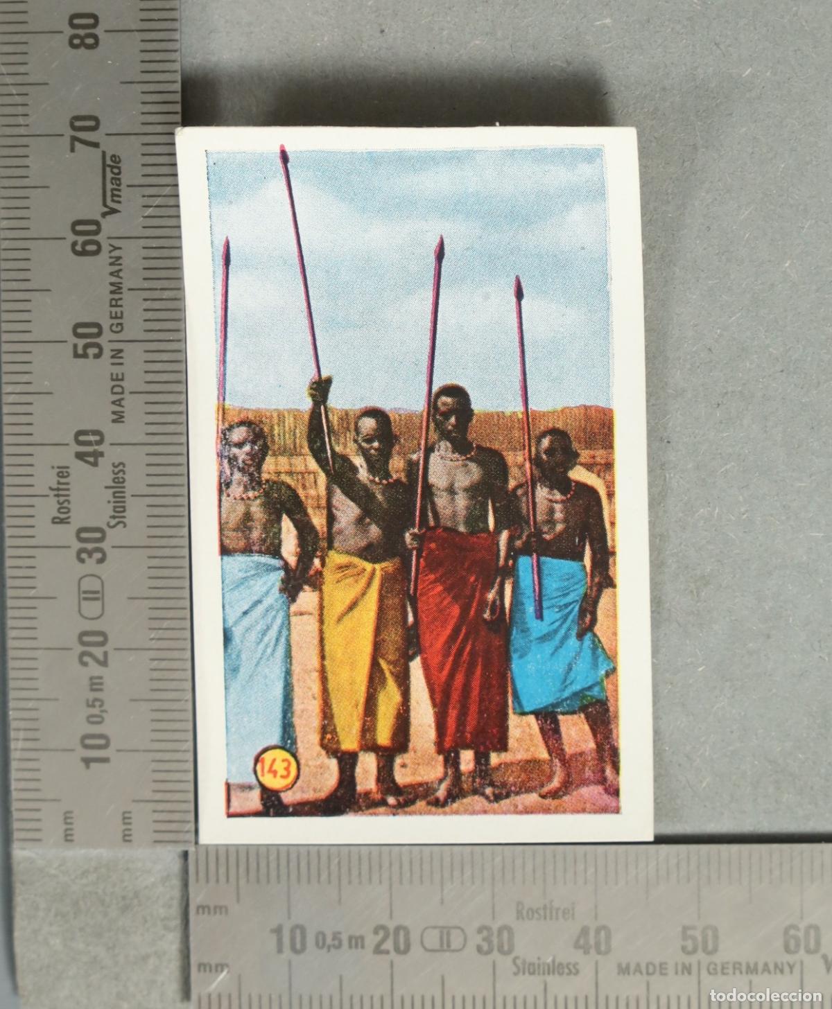 Coleccionismo cromos antiguos: CROMO. Las Minas del Rey Salom&oacute;n 143