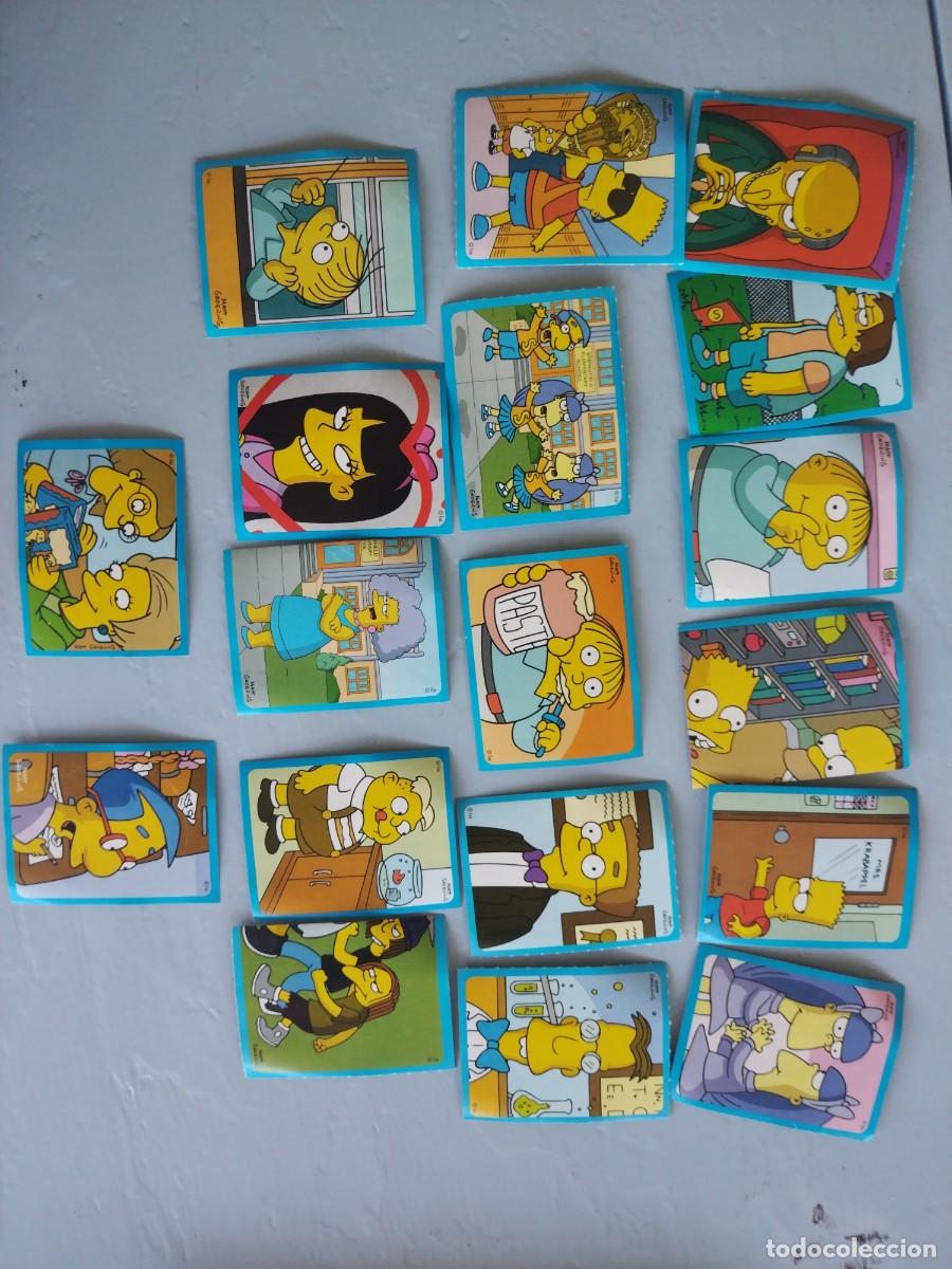 Coleccionismo cromos antiguos: Lote 18 cromos THE SIMSONS SCHOOL SURVIVAL GUIDEBOOK. Nuevos
