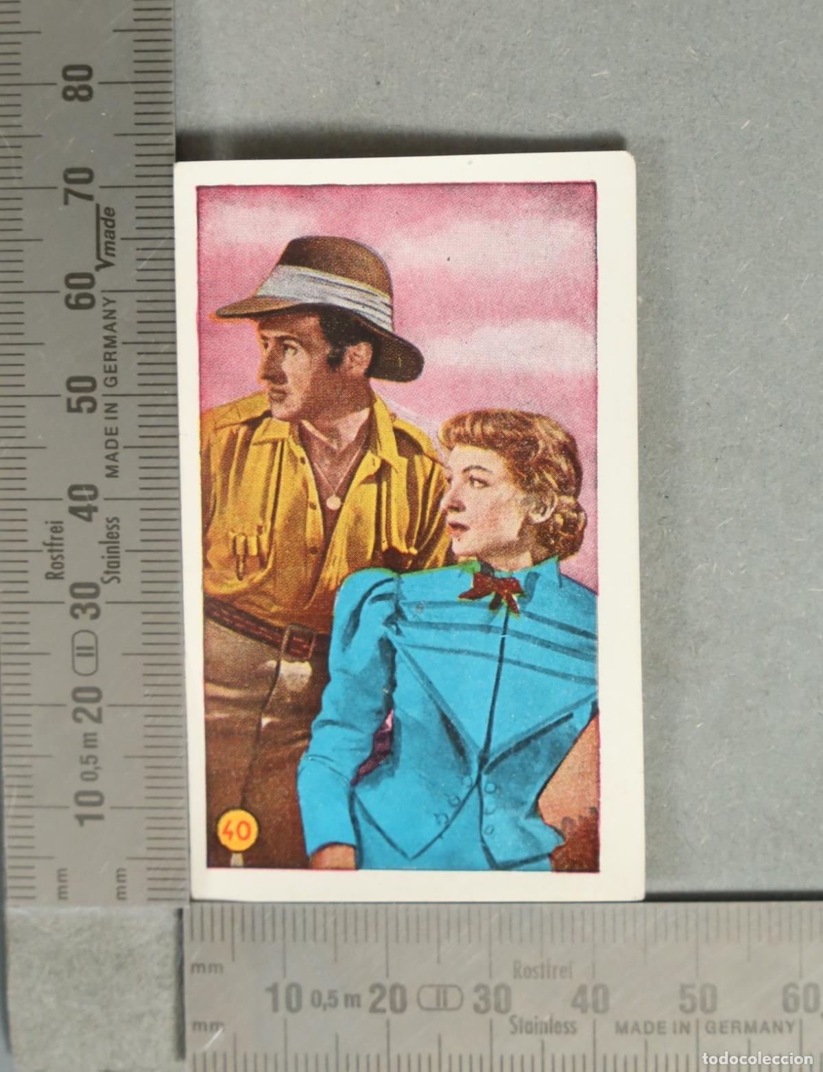 Coleccionismo cromos antiguos: CROMO. Las Minas del Rey Salom&oacute;n 40