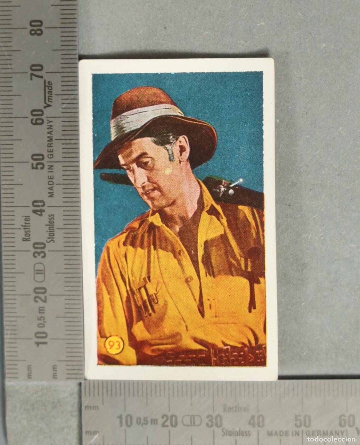 Coleccionismo cromos antiguos: CROMO. Las Minas del Rey Salom&oacute;n 93