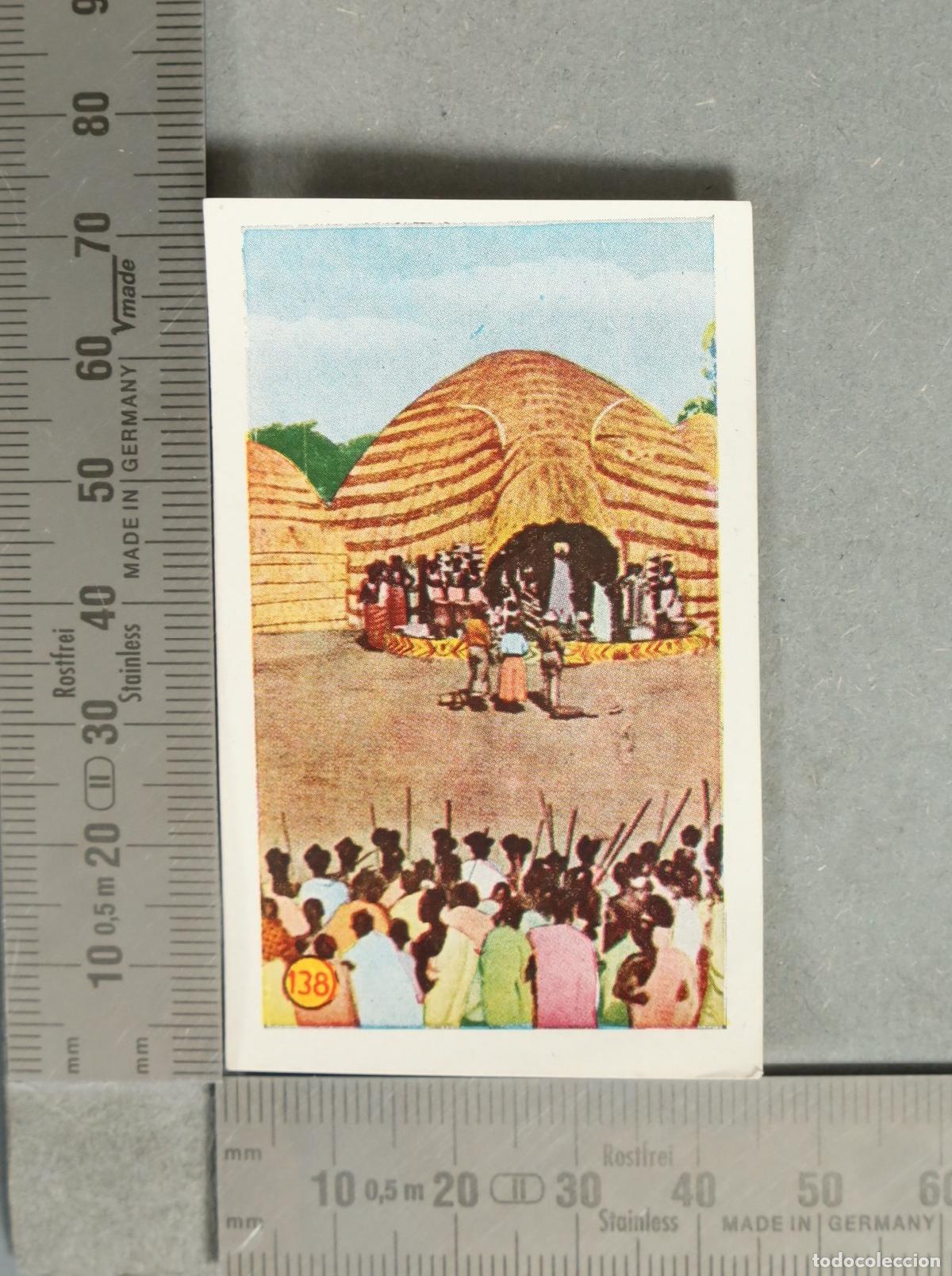 Coleccionismo cromos antiguos: CROMO. Las Minas del Rey Salom&oacute;n 138