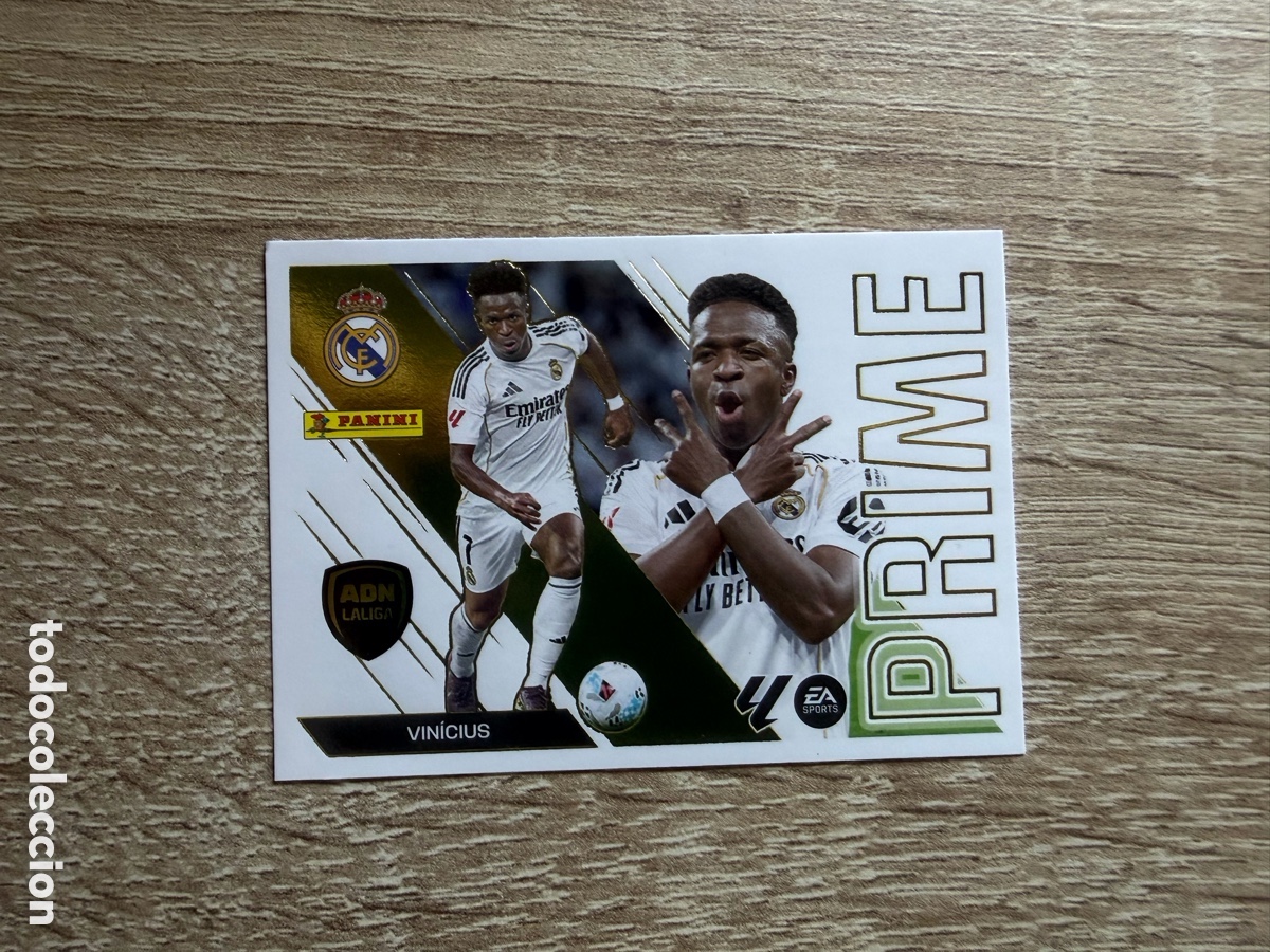Coleccionismo cromos antiguos: 15 VINICIUS PRIME ADN PRIME LIGA ESTE EDICIONES ESTE 2026 2027 26 27 REAL MADRID