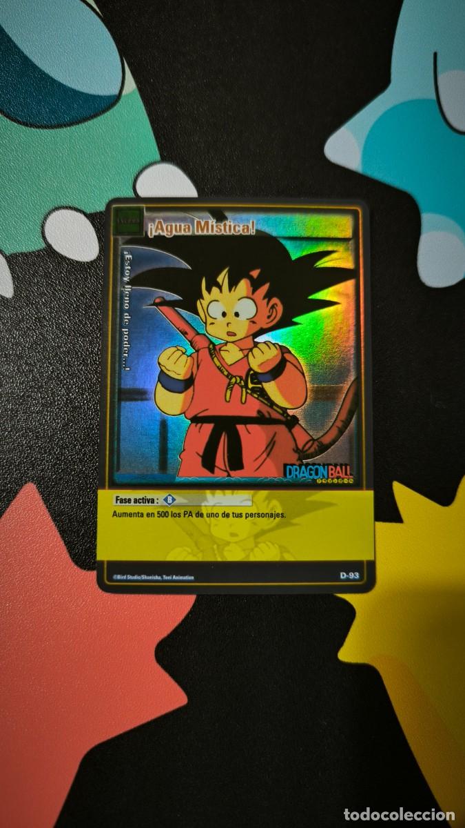 Coleccionismo cromos antiguos: Carta de Dragon Ball Z JCC D-93 &iexcl;Agua M&iacute;stica!