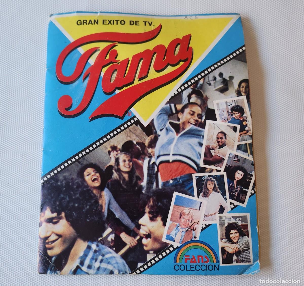 Coleccionismo cromos antiguos: FAMA album de cromos de la serie de TV - a&ntilde;o 1983 - contiene 185 cromos