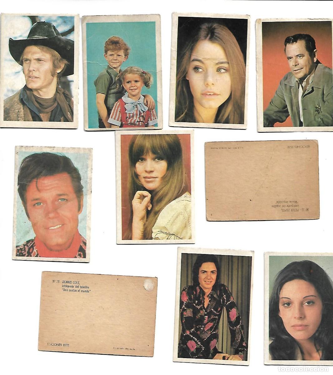 Collectable Antique Stickers: FAMOSOS ESTE - 47 CROMOS DIFERENTES