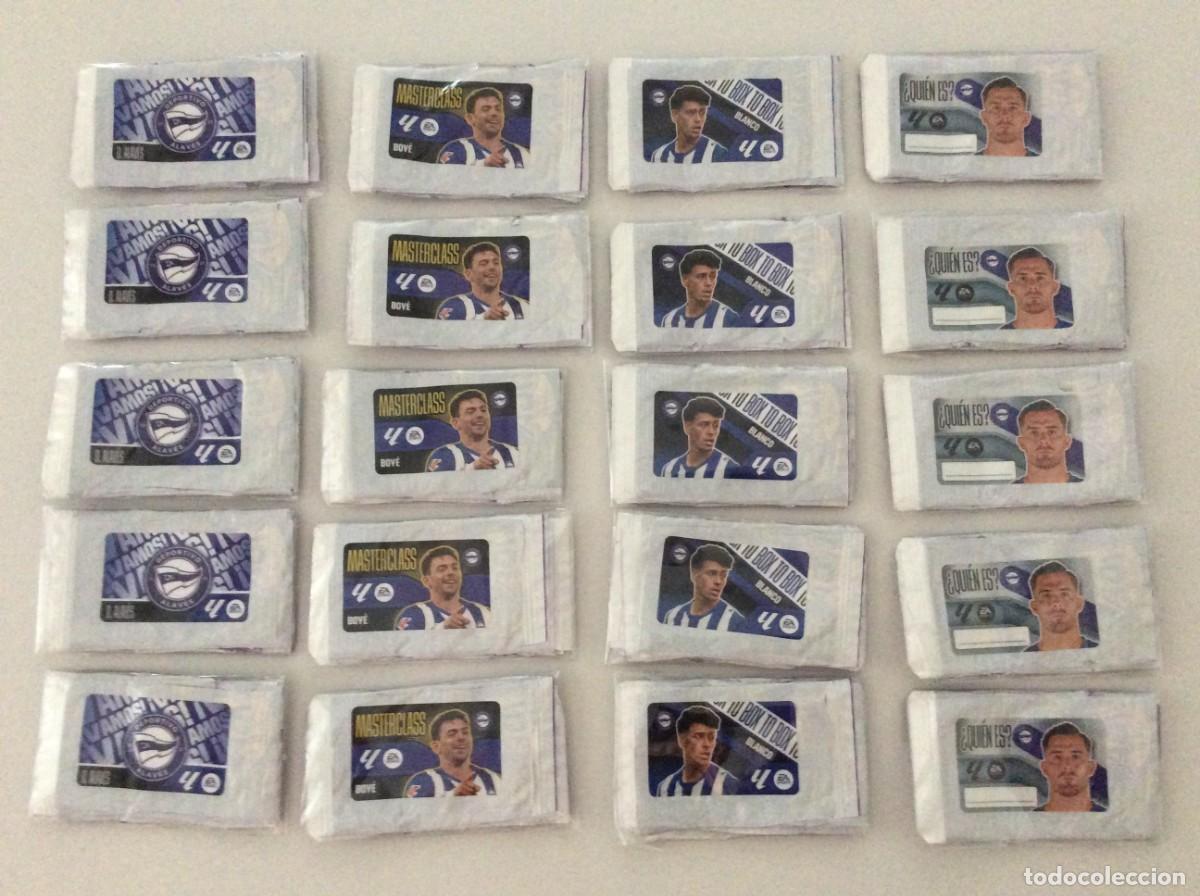 Collectable Antique Stickers: Panini Chicles liga ESTE 26/27 2026/2027-5 Colecci&oacute;nes COMPLETAS -400 chicles-TRASERA ORIGINAL-26-27