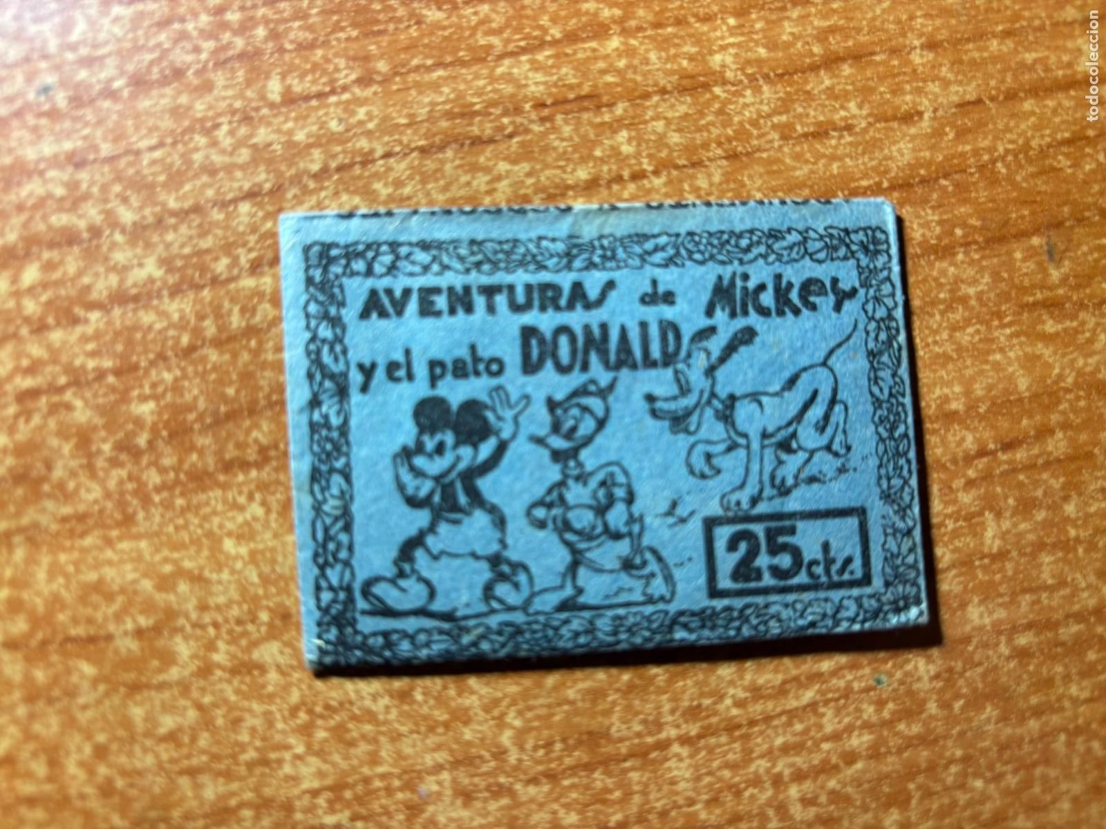 Coleccionismo cromos antiguos: SOBRE DE CROMOS SIN ABRIR - AVENTURAS DE MICKEY Y EL PATO DONALD , EDITORIAL FHER