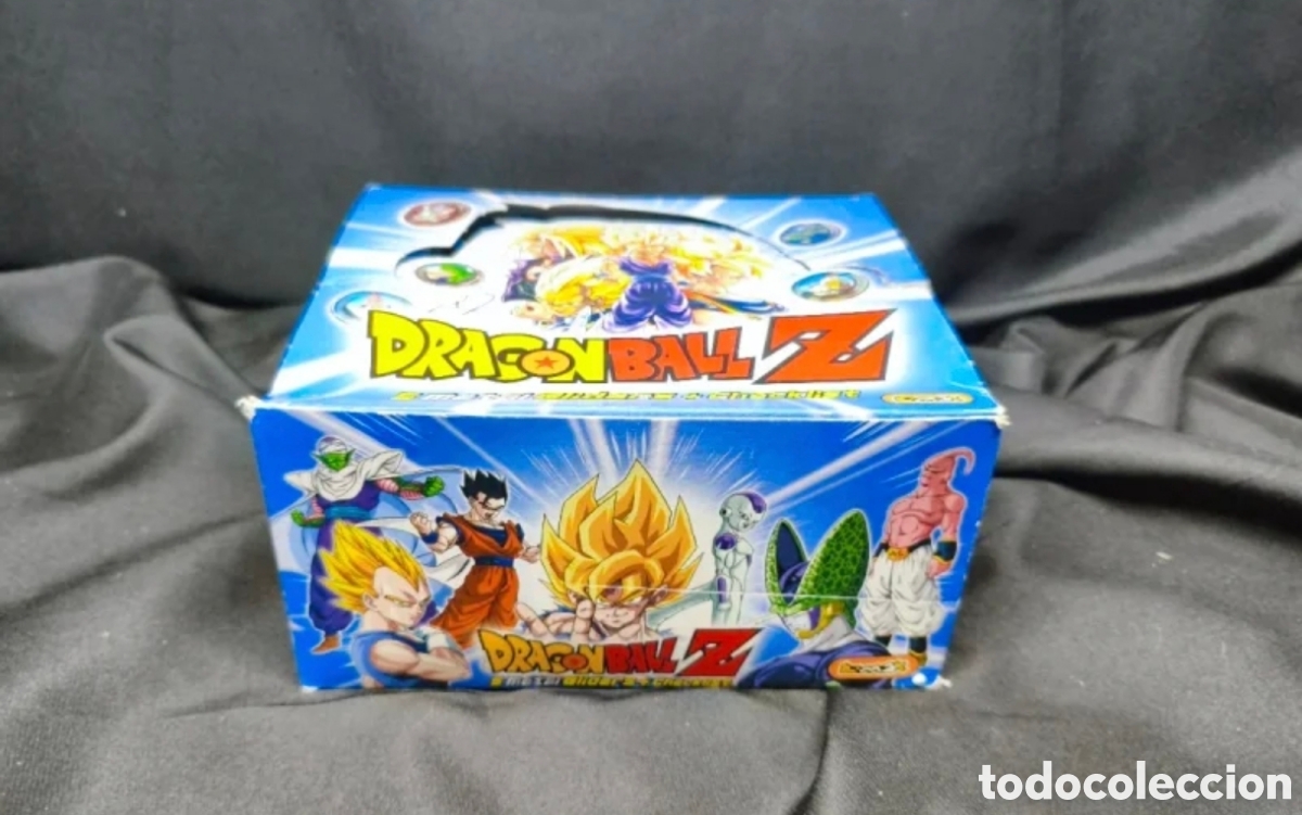 Coleccionismo cromos antiguos: Caja Dragon Ball Z Metal Gliders