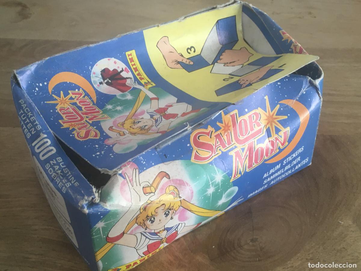 Coleccionismo cromos antiguos: sailor moon caja de quiosco con 41 sobres de cromos sin abrir panini