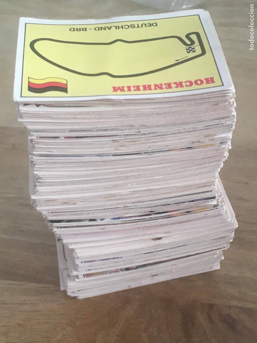 Coleccionismo cromos antiguos: moto sport panini LOTE muchos CROMOS NUNCA PEGADOS