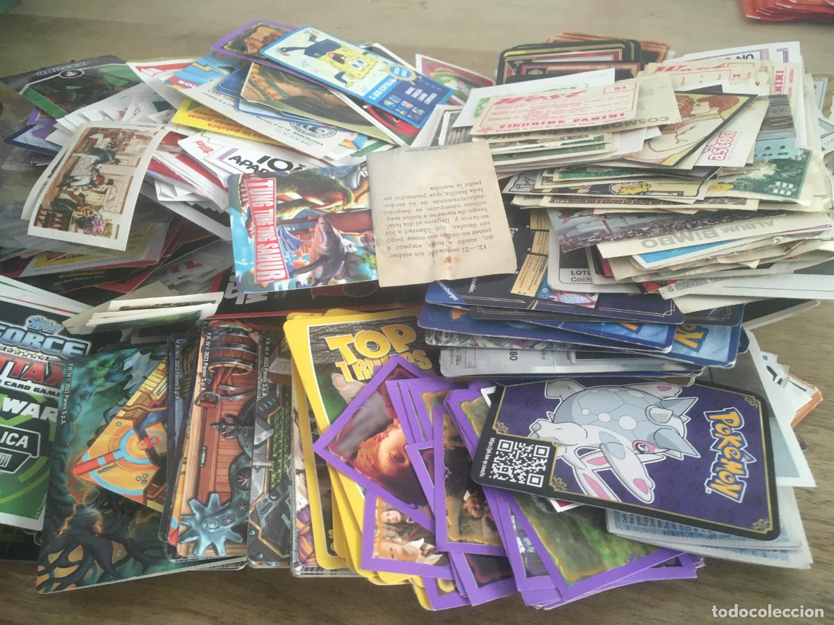 Coleccionismo cromos antiguos: gran lote cientos de cromos variados muchas colecciones diferentes