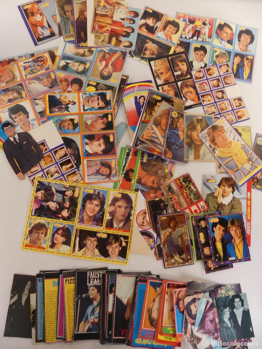 Collectionnisme Cartes &agrave; collectionner anciennes: LOTE DE CROMOS - REVISTA SUPER POP