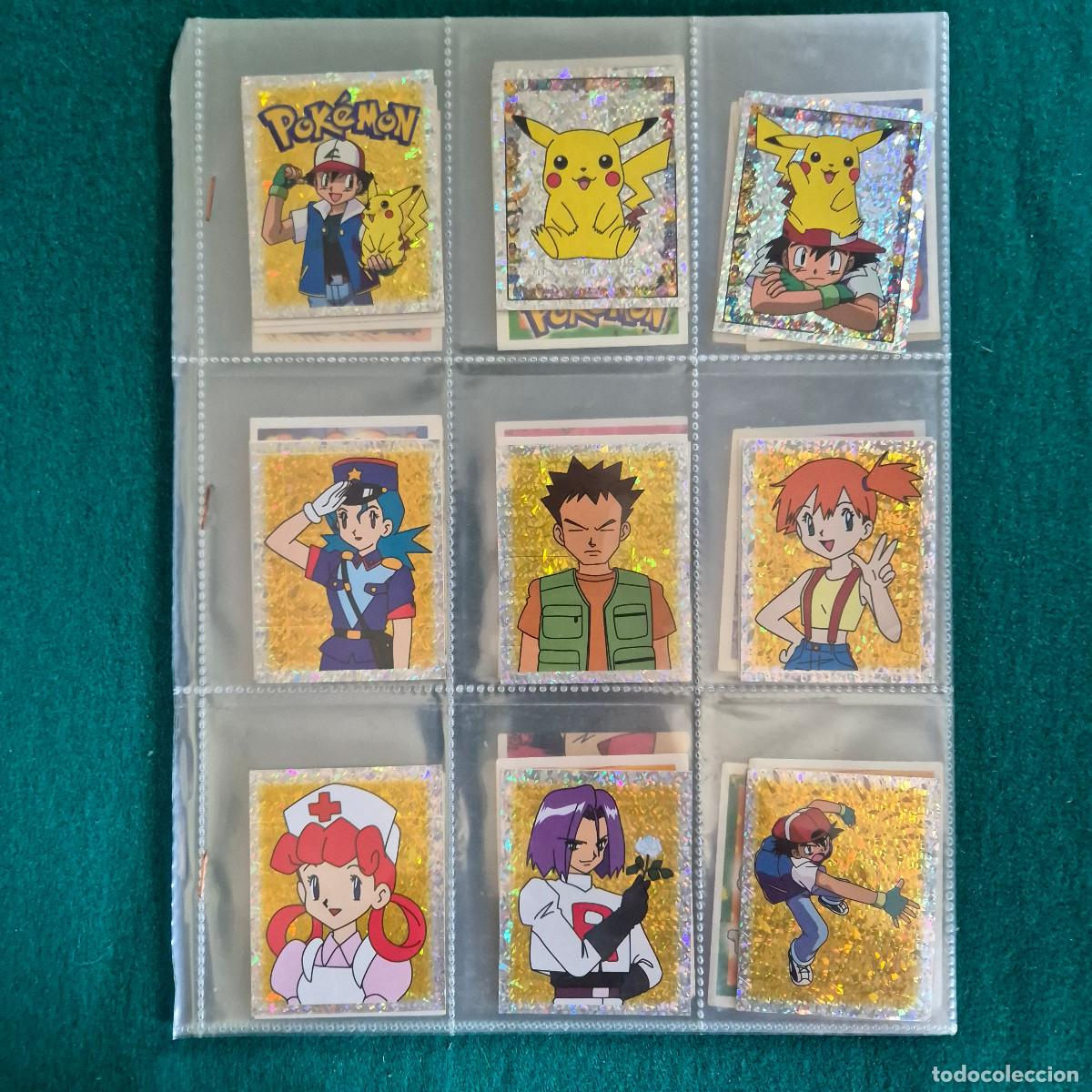 Sammeln alte Sammelbilder: 36 CROMOS POKEMON merlin