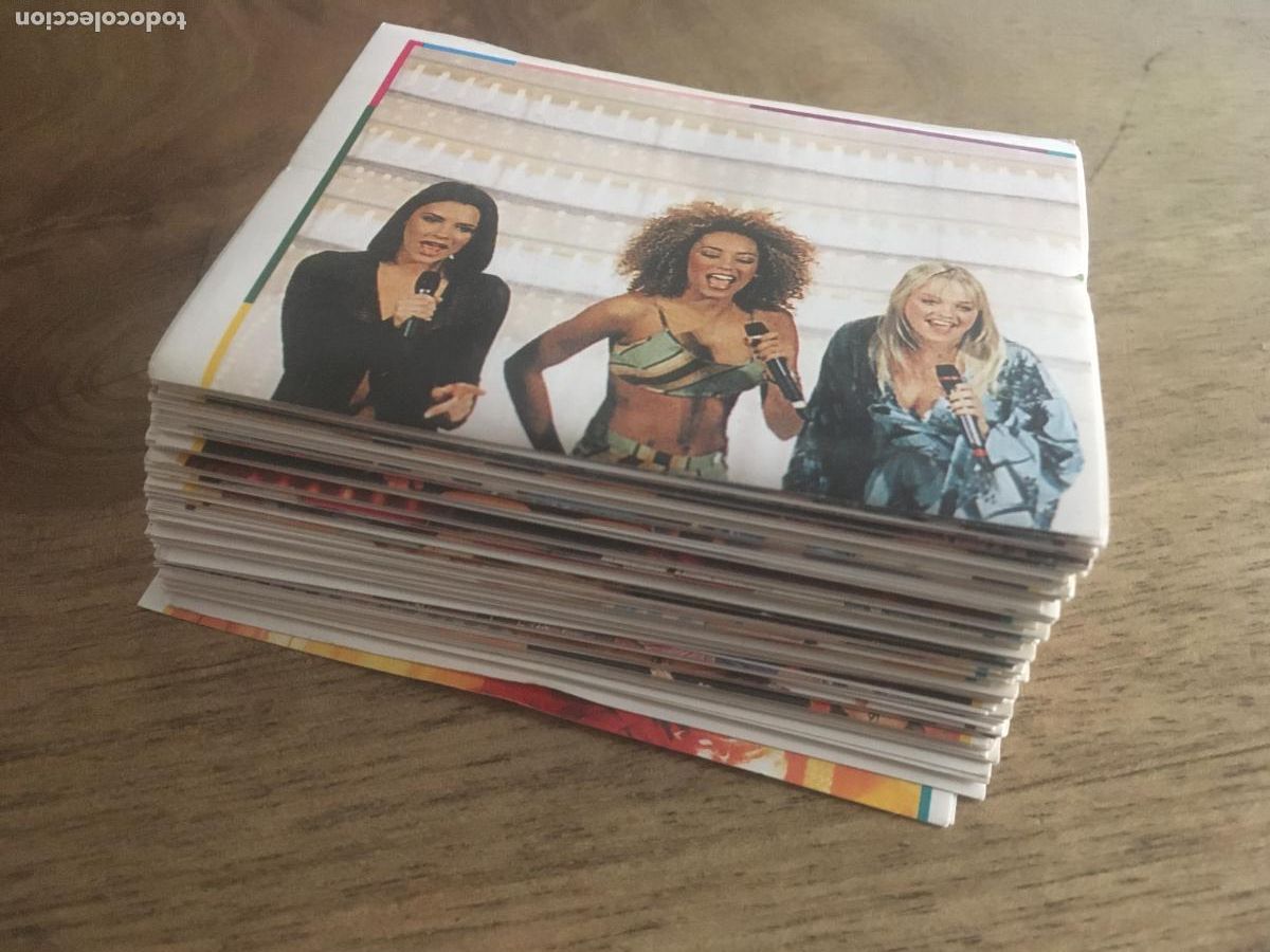Sammeln alte Sammelbilder: spice girls panini coleccion completa sin pegar 140 cromos nuevos de sobre