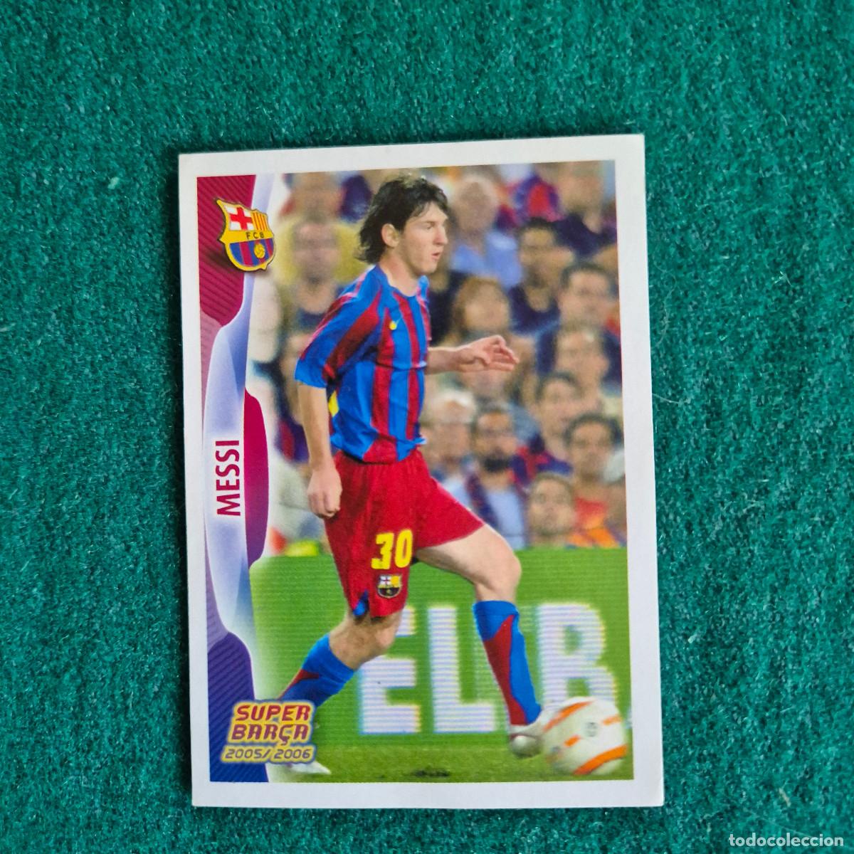 Coleccionismo cromos antiguos: CROMO / CARD N&ordm; 50 MESSI F.C. BARCELONA / BAR&Ccedil;A LIGA 2005 2006 05 06 - PANINI SPORTS