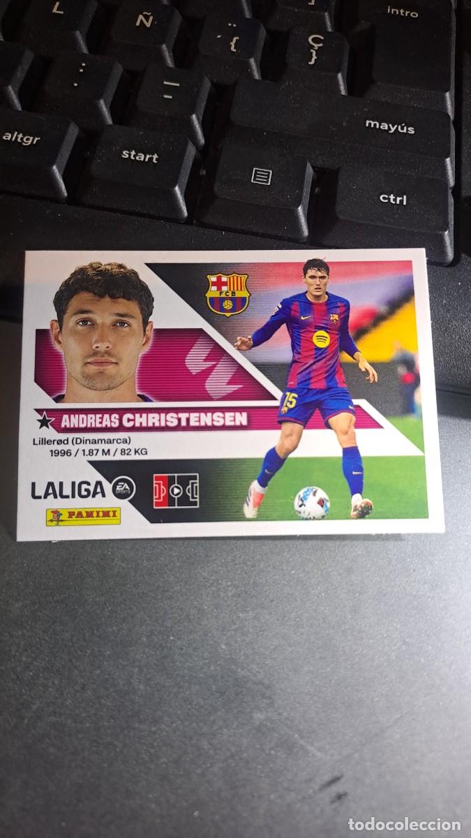 Coleccionismo cromos antiguos: CROMO CHRISTENSEN 6B 6 B BARCELONA LIGA 2026 2027 26 27 ESTE PANINI NUNCA PEGADO